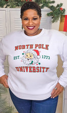 Cargar imagen en el visor de la galería, North Pole University Graphic Sweatshirt

