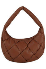 Cargar imagen en el visor de la galería, ecostitch Puffy Woven Hobo Shoulder Bag
