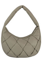 Cargar imagen en el visor de la galería, ecostitch Puffy Woven Hobo Shoulder Bag
