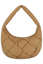 Cargar imagen en el visor de la galería, ecostitch Puffy Woven Hobo Shoulder Bag
