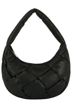 Cargar imagen en el visor de la galería, ecostitch Puffy Woven Hobo Shoulder Bag
