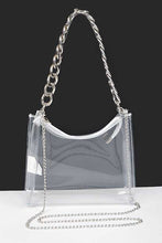 Cargar imagen en el visor de la galería, Chunky Chain Clear Transparent Stadium Bag
