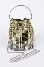 Cargar imagen en el visor de la galería, Rhinestone Top Handle Crossbody Swing Clutch Bag
