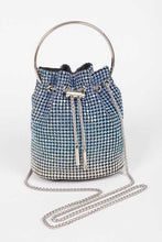 Cargar imagen en el visor de la galería, Rhinestone Top Handle Crossbody Swing Clutch Bag

