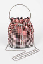Cargar imagen en el visor de la galería, Rhinestone Top Handle Crossbody Swing Clutch Bag
