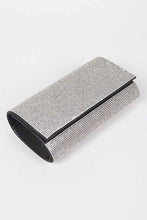 Cargar imagen en el visor de la galería, Rhinestone Metallic Evening Clutch Bag
