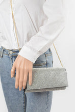 Cargar imagen en el visor de la galería, Rhinestone Metallic Evening Clutch Bag
