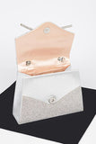Rhinestone Bow Tie Iconic Top Handle Clutch