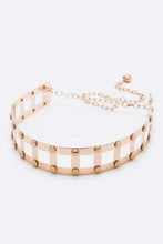 Cargar imagen en el visor de la galería, Metal Corset Structure Chain Belt
