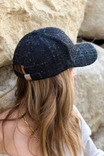 Cargar imagen en el visor de la galería, Tweed Sparkle Ball Cap
