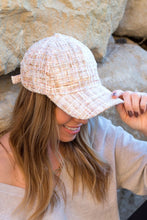 Cargar imagen en el visor de la galería, Tweed Sparkle Ball Cap
