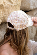 Cargar imagen en el visor de la galería, Tweed Sparkle Ball Cap
