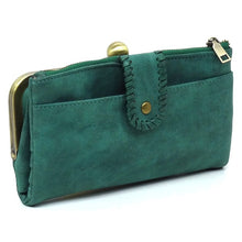 Cargar imagen en el visor de la galería, Kiss Lock Crossbody Clutch Cell Phone Wallet
