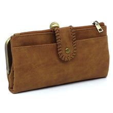 Cargar imagen en el visor de la galería, Kiss Lock Crossbody Clutch Cell Phone Wallet
