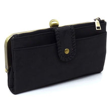 Cargar imagen en el visor de la galería, Kiss Lock Crossbody Clutch Cell Phone Wallet
