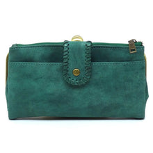 Cargar imagen en el visor de la galería, Kiss Lock Crossbody Clutch Cell Phone Wallet
