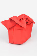 Cargar imagen en el visor de la galería, Bow Tie Bento Box Inspired Clutch Bag
