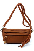 Cargar imagen en el visor de la galería, Braided Tassel Strap Crossbody Bag
