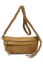 Cargar imagen en el visor de la galería, Braided Tassel Strap Crossbody Bag
