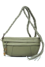 Cargar imagen en el visor de la galería, Braided Tassel Strap Crossbody Bag
