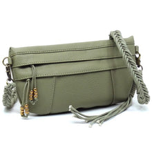 Cargar imagen en el visor de la galería, Braided Tassel Strap Crossbody Bag
