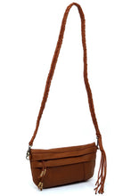 Cargar imagen en el visor de la galería, Braided Tassel Strap Crossbody Bag
