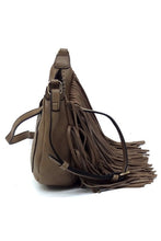 Load image into Gallery viewer, Fringe Hobo Crossbody Bag
