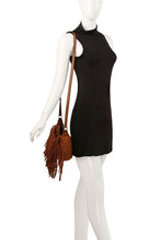 Load image into Gallery viewer, Fringe Hobo Crossbody Bag
