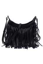Load image into Gallery viewer, Fringe Hobo Crossbody Bag
