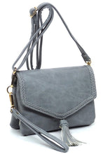 Load image into Gallery viewer, Fashion Tassel Flap Envelope Clutch Crossbody Bag

