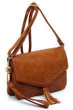 Load image into Gallery viewer, Fashion Tassel Flap Envelope Clutch Crossbody Bag
