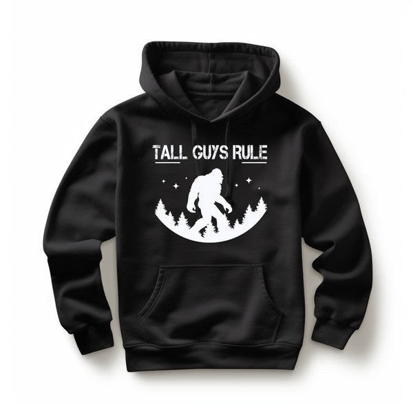 Tall Guys Rule Graphic Hoodie