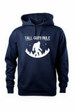 Tall Guys Rule Graphic Hoodie