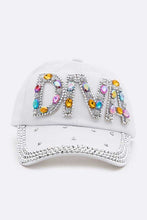 Cargar imagen en el visor de la galería, DIVA Crystal Embellished Denim Cap

