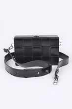 Cargar imagen en el visor de la galería, Weaved Textured Box Crossbody Bag
