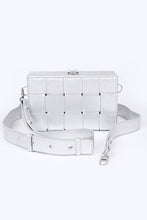 Cargar imagen en el visor de la galería, Weaved Textured Box Crossbody Bag
