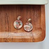 Addy Earrings - Camo Chic
