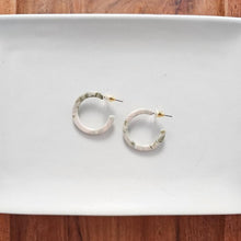 Load image into Gallery viewer, Cam Mini Hoops - Sage
