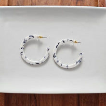 Load image into Gallery viewer, Camy Hoops - Marble
