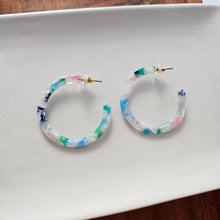 Load image into Gallery viewer, Camy Hoops - Spring Fling
