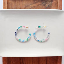 Load image into Gallery viewer, Camy Hoops - Spring Fling

