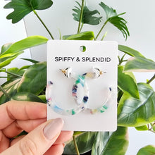 Load image into Gallery viewer, Camy Hoops - Spring Fling
