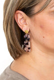 Nora Earrings - Blonde Tortoise