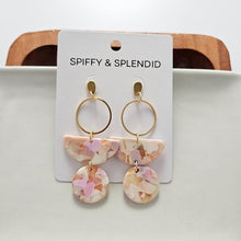 Load image into Gallery viewer, Wren Earrrings - Peachy Pink
