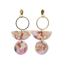 Load image into Gallery viewer, Wren Earrrings - Peachy Pink
