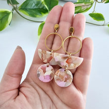 Load image into Gallery viewer, Wren Earrrings - Peachy Pink
