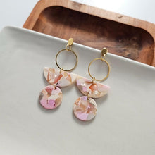Load image into Gallery viewer, Wren Earrrings - Peachy Pink

