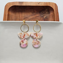 Load image into Gallery viewer, Wren Earrrings - Peachy Pink
