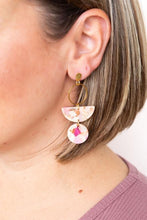Load image into Gallery viewer, Wren Earrrings - Peachy Pink
