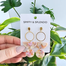 Load image into Gallery viewer, Wren Earrrings - Peachy Pink
